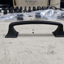 24 Black Metal Door Pulls 