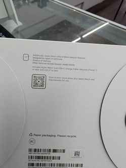 Apple Watch Ultra 4 New Pay Low Down No Crdt Needed