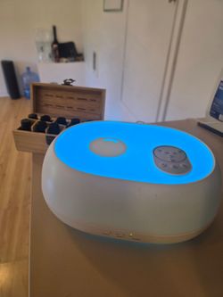 Humidifier & Essential Oil Diffuser with Remote + Oils. Asakuki 500 ml 4 in 1