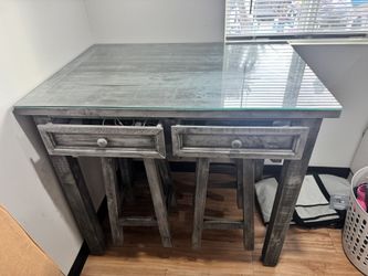Table With Stools