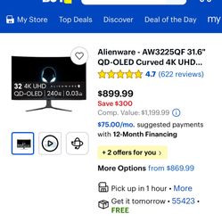 4K OLED 32 Inch 240 Hz 