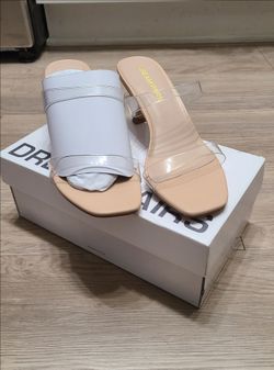 Dream Pairs Clear Strap Heeled Sandals