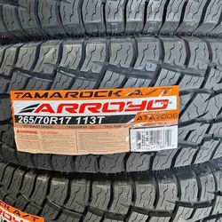 265/70/17 AT Tires 