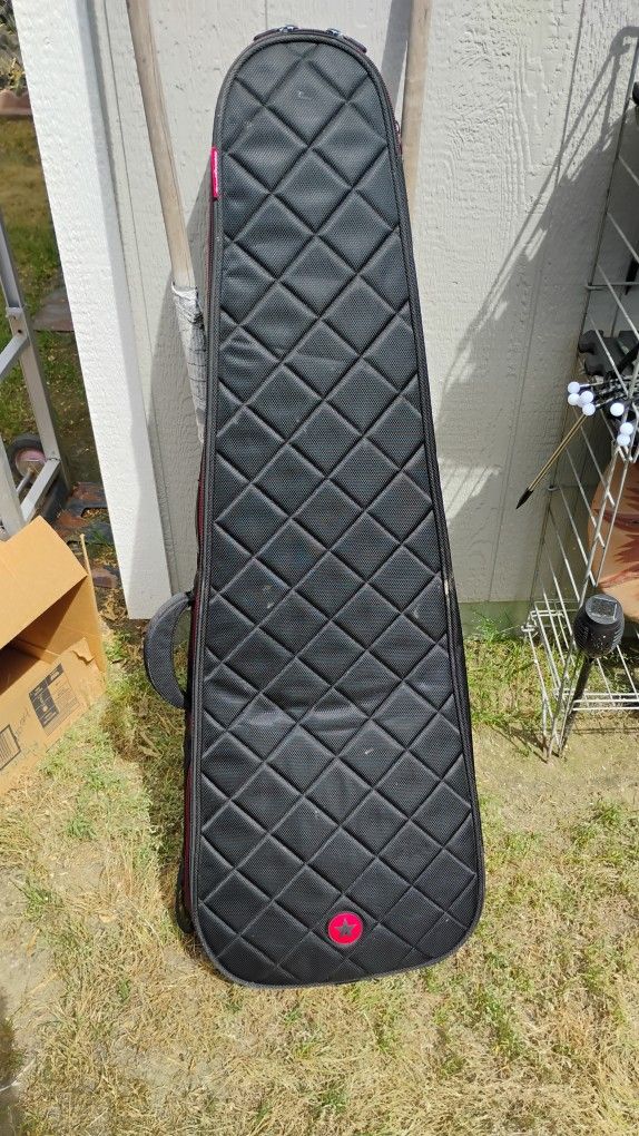 Electric Guitar Carrying Case Fits Two Guitars