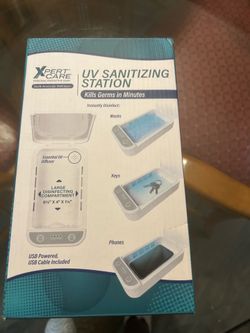 UV Sanitazing station.