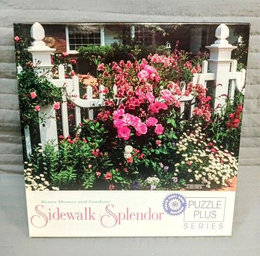 Vintage Springbok By Hallmark Sidewalk Splendor 500 Pc Jigsaw Puzzle Mint Cond