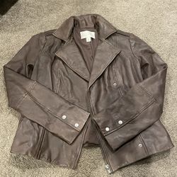 Faux Leather Jacket