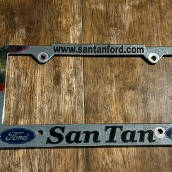 SanTan Ford License Plate Frame