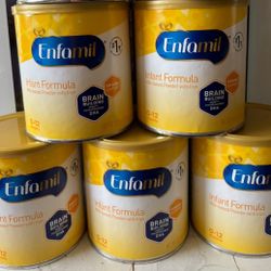 Baby Formula Enfamil 5 Cans 😁
