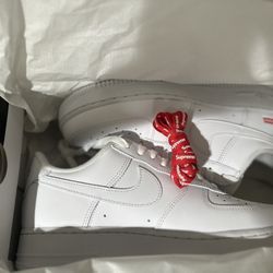 Air Force 1 Supreme white 