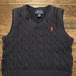 Kid Polo Ralph Lauren Sweater Vest Size 2T