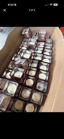 48 Rose Gold Votives