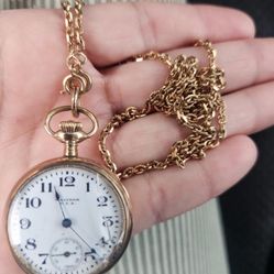 Waltham 1906 14k Filled Pocket Watch