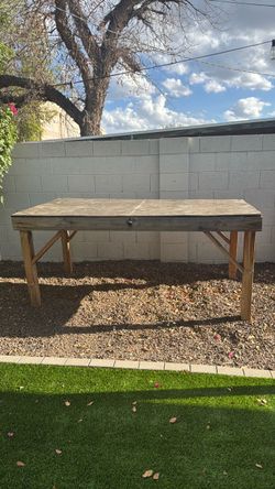 Wooden table