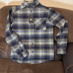 Under Armour Expanse Flannel Shirt , Size S/P