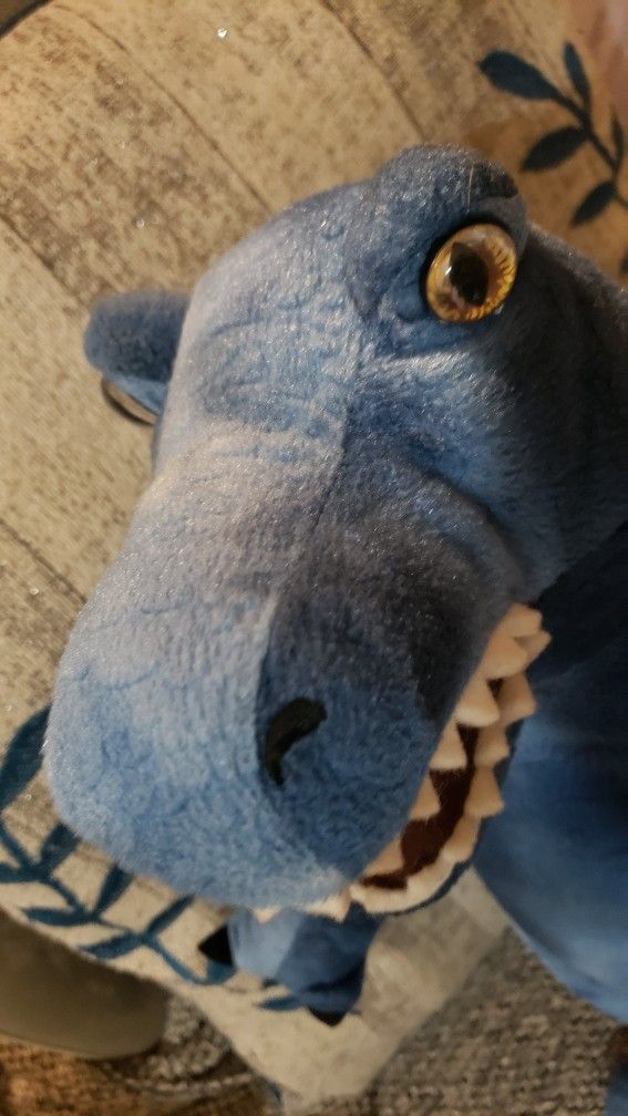 Build A Bear Blue Dinosaur T Rex
