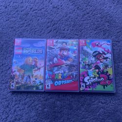 3 Nintendo Switch Games