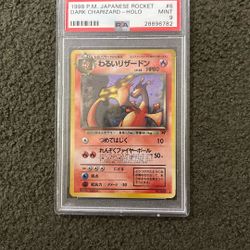 1998 P.M. JAPANESE ROCKET DARK CHARIZARD - HOLO