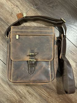 Visconti Leather Shoulder Bag. Used Only Once!