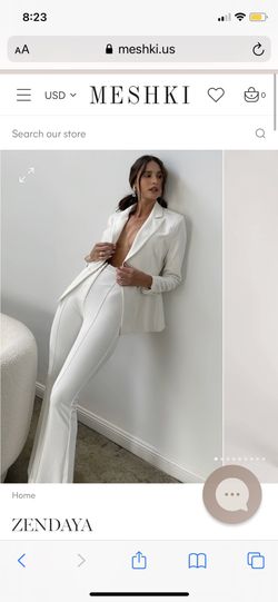 Meshki White pants