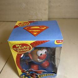 Classic Superman DC Comics Mr. Potato Head Playskool Brand New Collectors Item Boxed