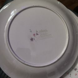 Dinner Plates. Beautiful Flower Made In Japan. One Of A Kind Pieces. Set Of 3 