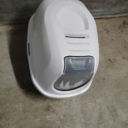 ExquisiCat® Hooded Litter Box, 21.3"LX15.8"WX16.1"H