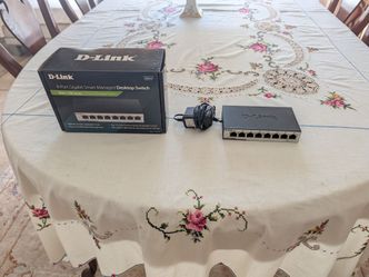 D-Link DGS-1100 8-Port Gigabit Smart Managed Switch