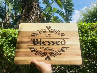 Personalized Laser Engraved Cutting Board