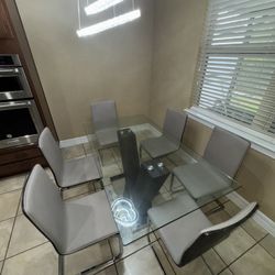 Dining Table Set for 6