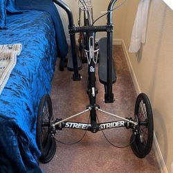 Street Strider model number 8S elliptical bicycle indoors or outdoors