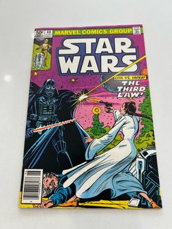 STAR WARS #48 (1981) Vader Leia Cover | Marvel Comic | Newsstand Edition. VF