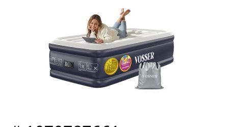Vosser XL twin air mattress with built-in pump