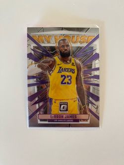 Lebron James “My house” Basketball Card