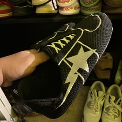 Bapesta House Slippers Black Sz Large