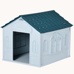 PawHut Plastic Dog Kennel