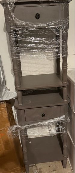 2 Gray Drawers