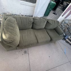 Free Couch And Matching Ottoman