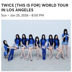 TWICE Tickets