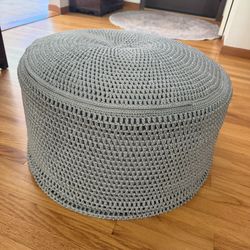 24” Round Indoor/outdoor Pouf 