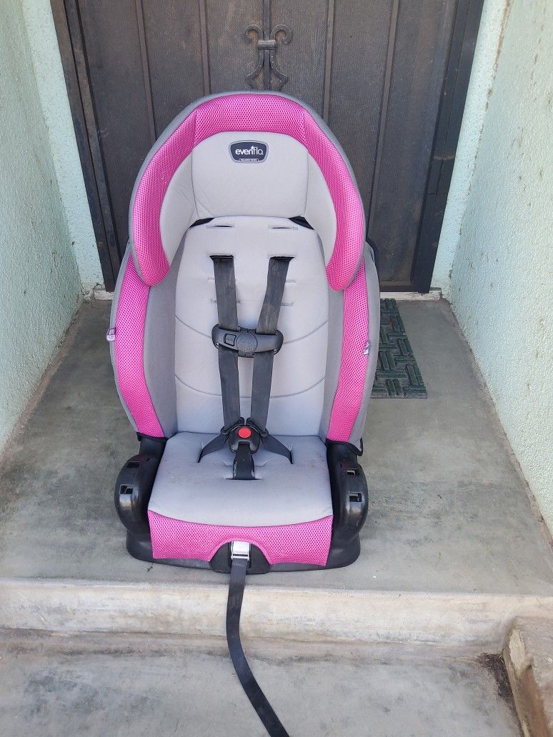 Evenflo Booster Car Seat Expires 2029 Has Been Cleaned Has Small Stains