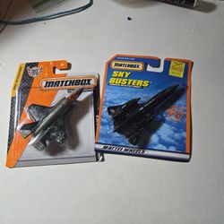 Matchbox Lockheed Martin F-35 B And SR-71 Blackbird