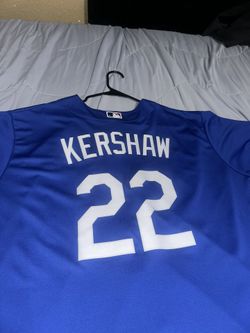 Los Angels Dodgers Jersey Clayton Kershaw #22 Size XXL Blue