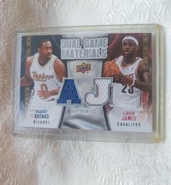 LeBron James patch/jersey card