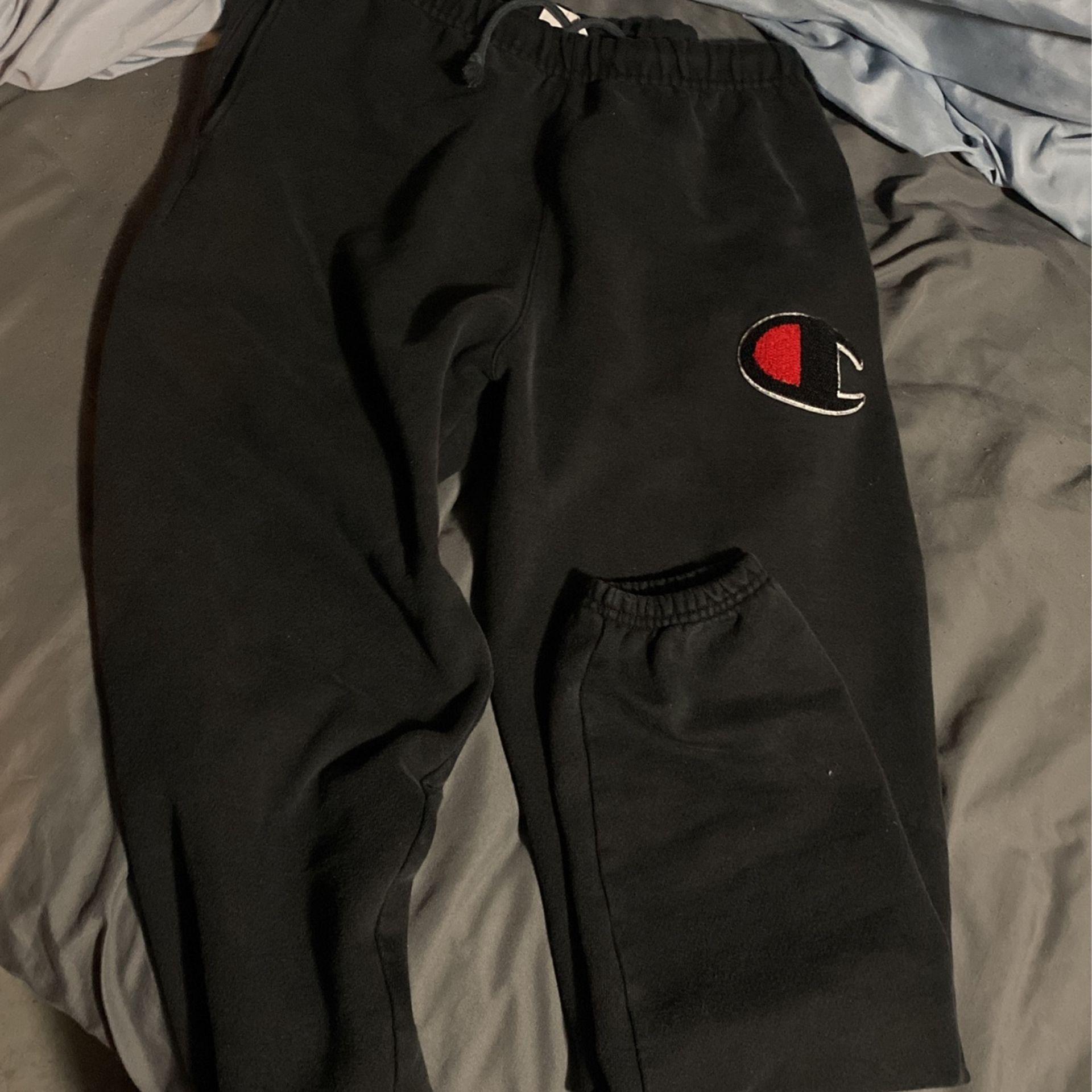 Black Champion Sweatpants/joggers