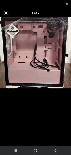 Used pink gaming pc cases