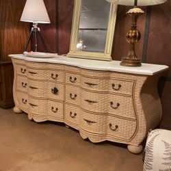 Wicker Dresser