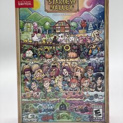 Stardew Valley Collector Edition W/ Poster Nintendo Switch