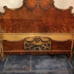 Gorgeous antique seven piece bedroom set