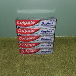 5 Colgate Toothpaste Maxfresh Clean Mint 6.3oz